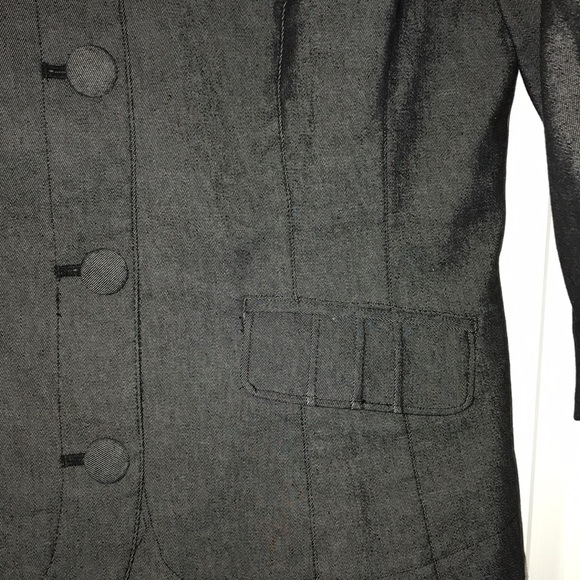 🧵 RW & Co Grey Blazer - Picture 3 of 4